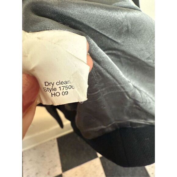 J. Crew Black Overcoat Wool Blend Top Coat Jacket Women’s Size 6 Style 17506 - Picture 3 of 5